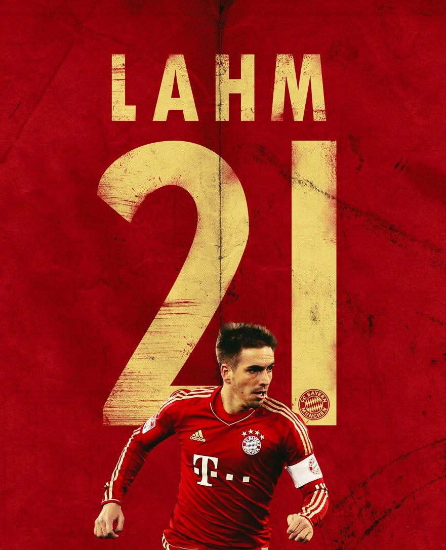 " Happy birthday Der Käpitan Philipp Lahm! 
