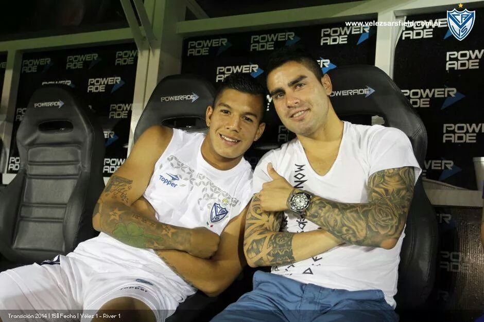 coco7correa's tweet photo. Con mi amigo @lucas_romero29 el domingo pasado contra river http://t.co/Vm6urmCq9E