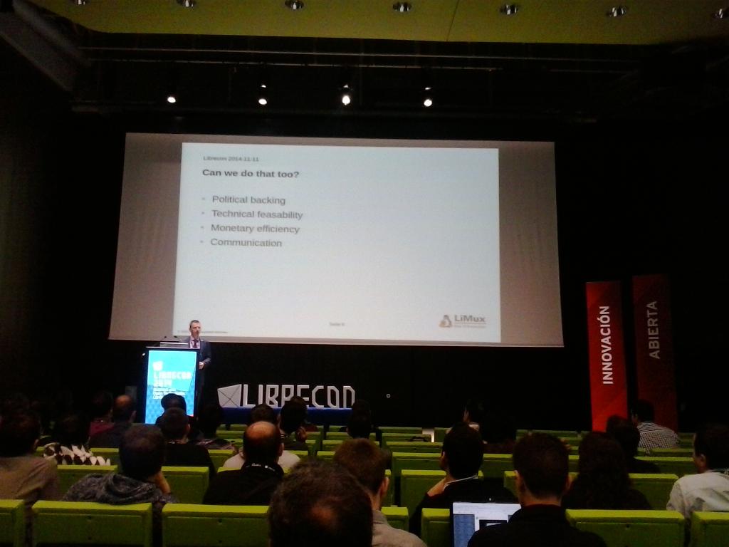 basajaun_1984's tweet image. Limux, o como munich apostó por linux y ahorró 11 millones de € @librecon  #Librecon2014