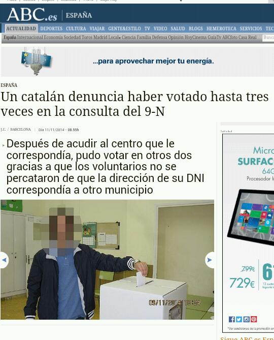 ¿Y QUIEREN QUE SEA FIABLE EL RESULTADO? ¡VERGONZOSO! #Pucherazo #Corruptos #9N