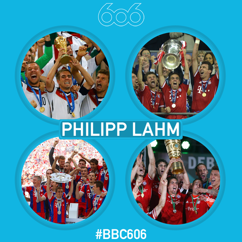 Happy 31st Birthday, Philipp Lahm.

5 Bundesligas, 5 DFB-Pokals, 1 Champions League and 1 World Cup. 