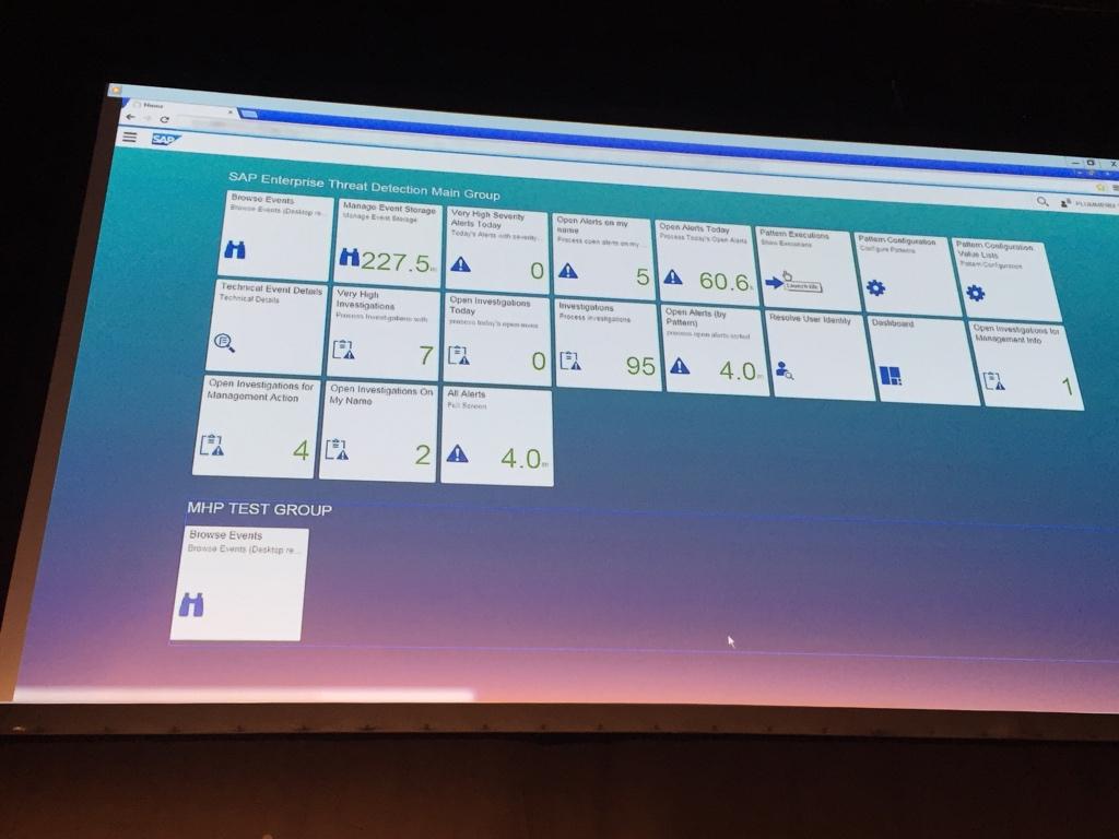 SEC103 EnterpriseThreatDetection (ETD) now with Jürgen Adolf   / Logs&Event Analytics powered by HANA features