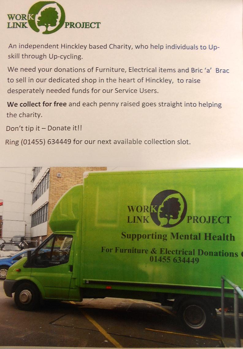 Work_Link's tweet image. Don't tip it - Pls donate it. #free collections. #charity #hinckley #reuse
