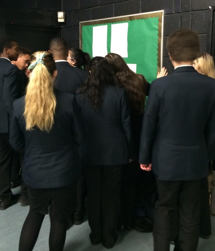 West Side Story audition sign up! SO excited about the start of this journey.