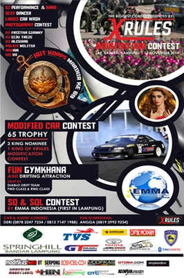 H-3! #XRModifiedCarContest2014 - Fun Gymkhana - Photography &amp; Car Limbo Contest <a href="/Lap/">Iced</a>.Saburai BandarLampung !!!