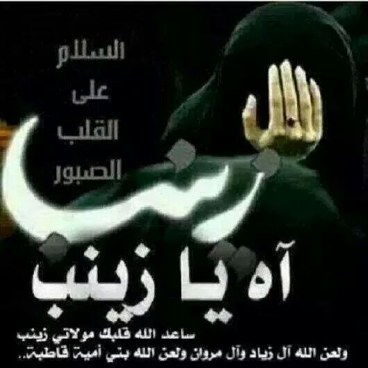 المصايب عذبن زينب لونه
يذوب الصخر لو ونت لونه
عليه تهون كل شده لونه
تشوف الكافل بهاي المسيه