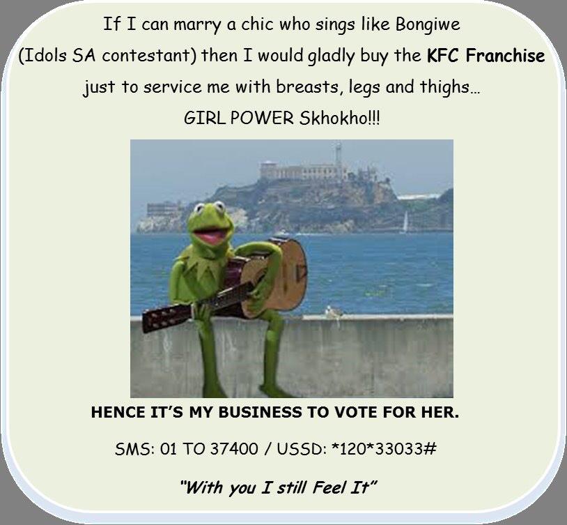 I have a glass of pineapple juice for Kermit. @teambongi u hav a fan. Lol