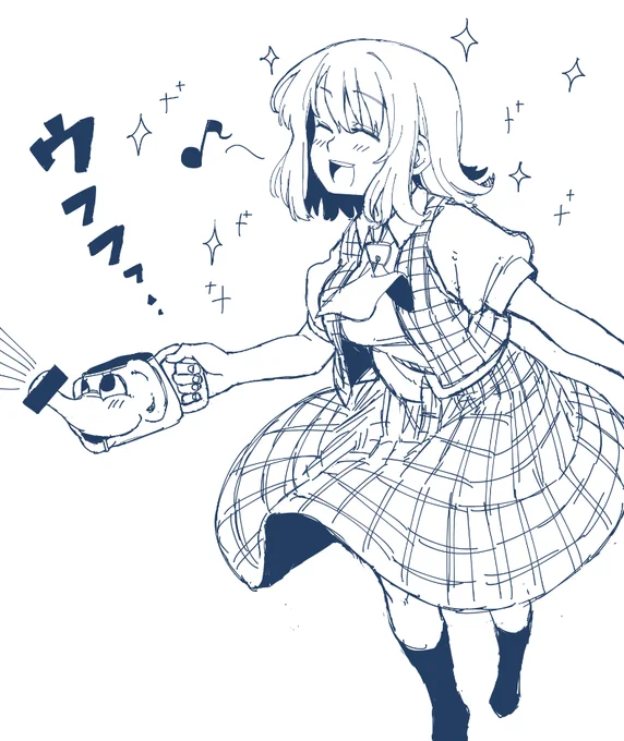 ただお水をあげるだけの幽香さん 