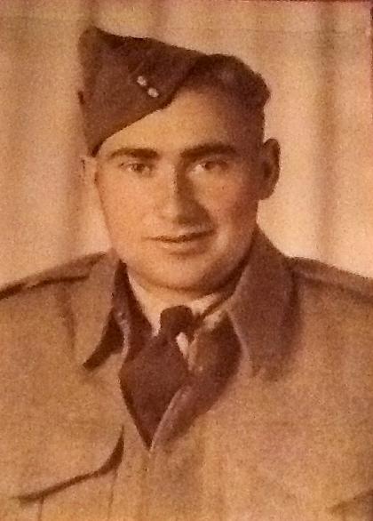jrdndeagle's tweet photo. My grandfather &amp; my hero: Private Maurice Deagle, a volunteer with the Royal Canadian Army Medical Corps during WWII. http://t.co/HswRUtt7xB