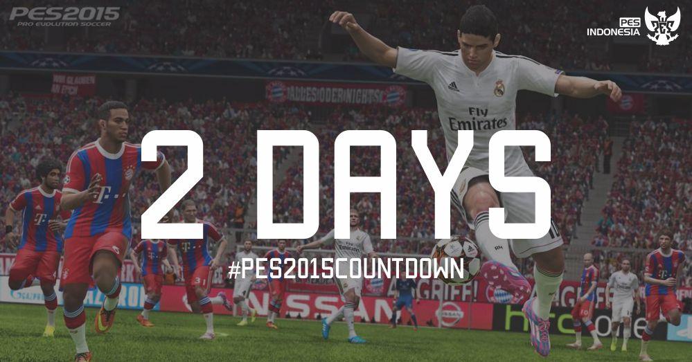 virtualballers's tweet photo. Dua hari lagi PES2015 dirilis. #PES2015Countdown http://t.co/UCFKPa0Zi2