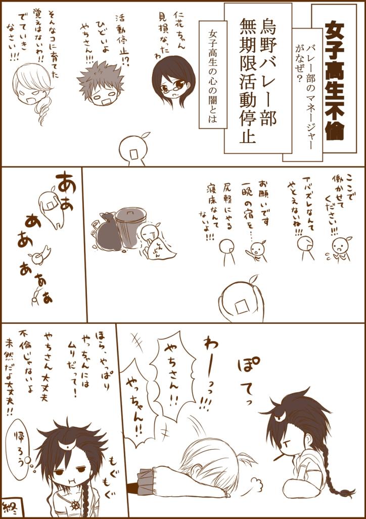 #一番目にリプきたキャラと二番目にリプきたキャラがポッキーゲーム
やっちゃんとソロモン!!
結局してないしオチ見つからなかったわリプありがとうございました╰(*˘︶˘*)╯ 