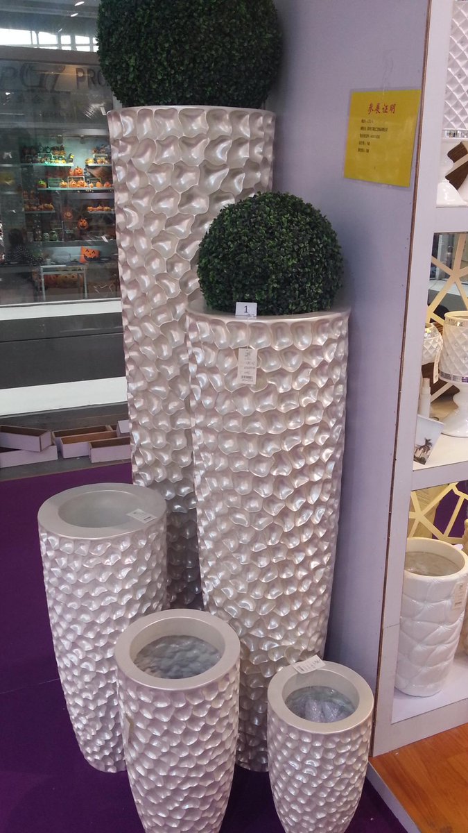 #poliresin #pots &amp; #vases in many #shapes, #sizes &amp; #colors. #PM #ninitrade for more #information!