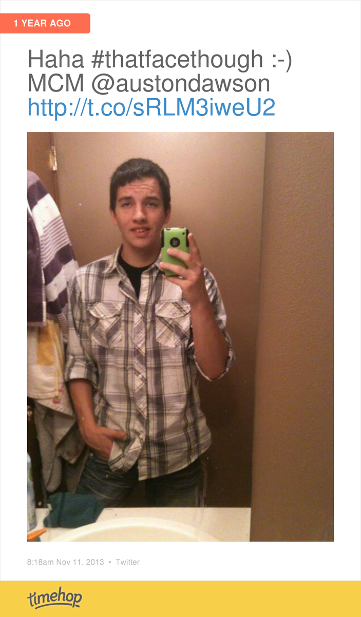 Never_dusk's tweet photo. A year ago and he's still my gorgeous, absolutely handsome, and amazing boyfriend :-)  http://t.co/DQKDjFEM0Y http://t.co/2UjGeMP8xU