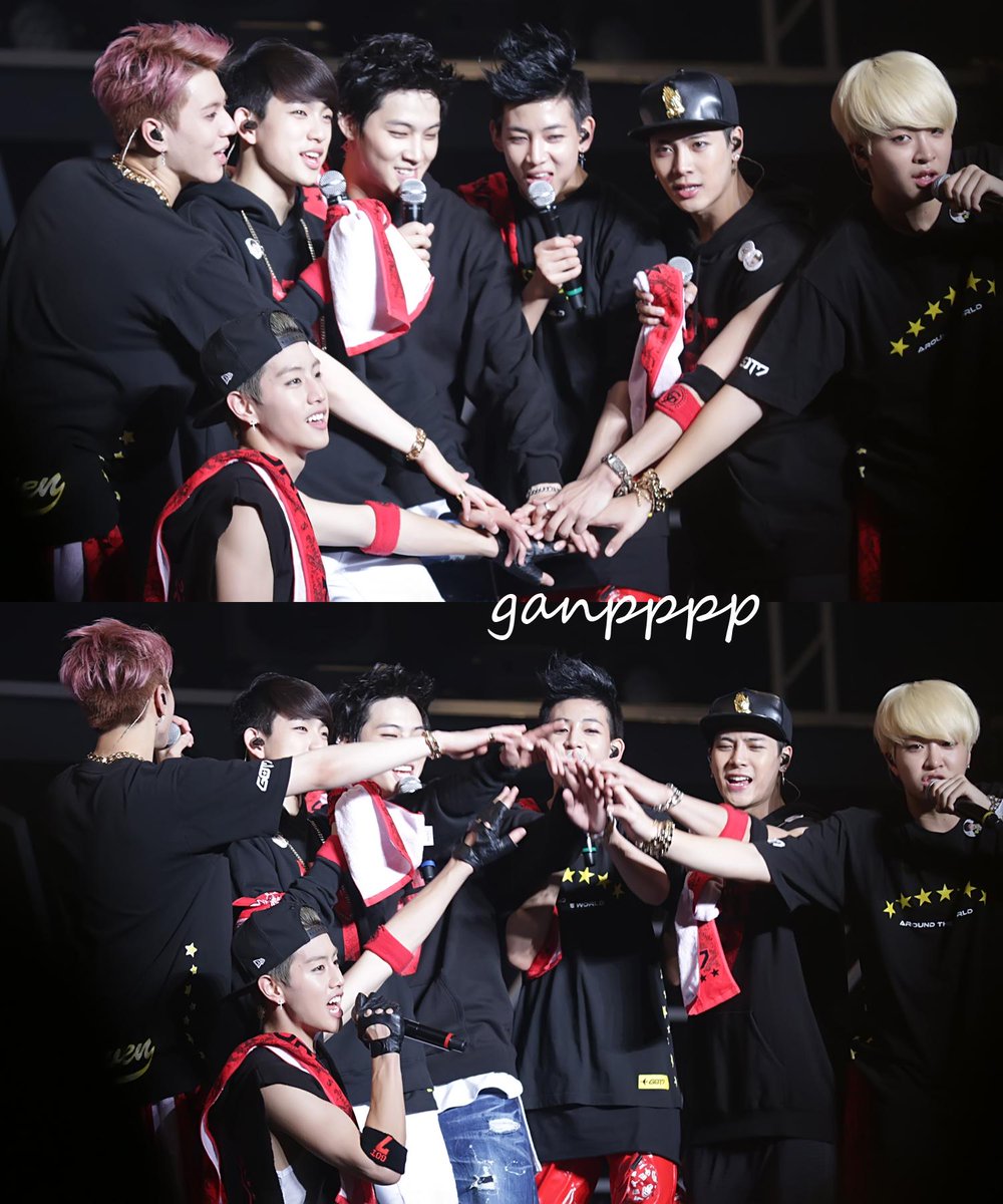 ganpppp's tweet photo. #Mark #Yugyeom #Jackson #JB #Jr. #Bambam #Youngjae  #하지하지마 #갓세븐 #GOT7 #300DaysWithGOT7 Forever. http://t.co/vuuk3hfEgB