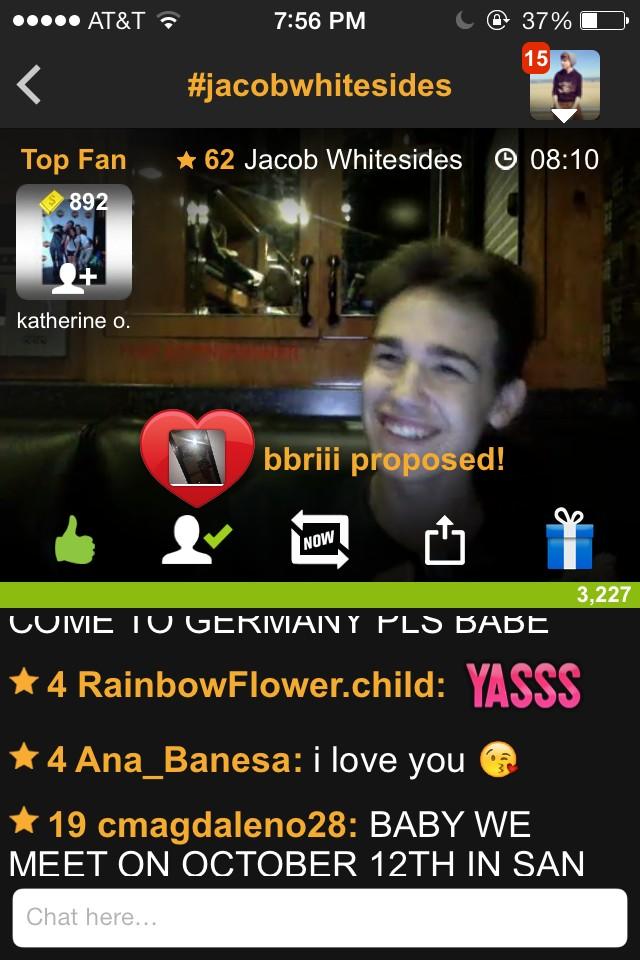 Happy birthday to a guy named jacob whitesides that makes everybodys heart melt when he smiles. ily 