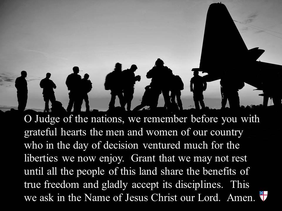 HolyCommUCity's tweet image. From The Episcopal Church: A collect for #VeteransDay. Thank you to all who have served our country. #VeteransMatter