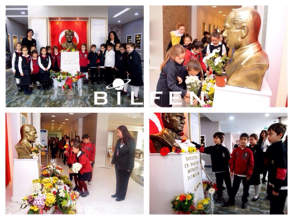 #bilfen Ölümünün 76. yılında Ata'mızı tüm Bilfen Okullarında sevgi ve saygıyla andık.