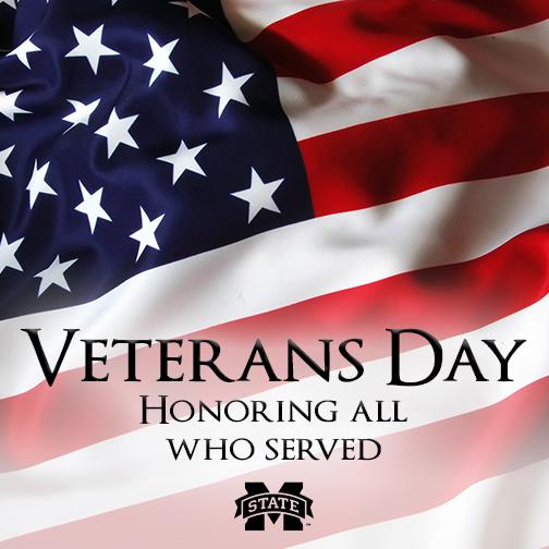 msstate's tweet photo. Thank you to ALL who have served to protect our freedom. #ThankYou #VeteransDay http://t.co/d0MkEZj5sC