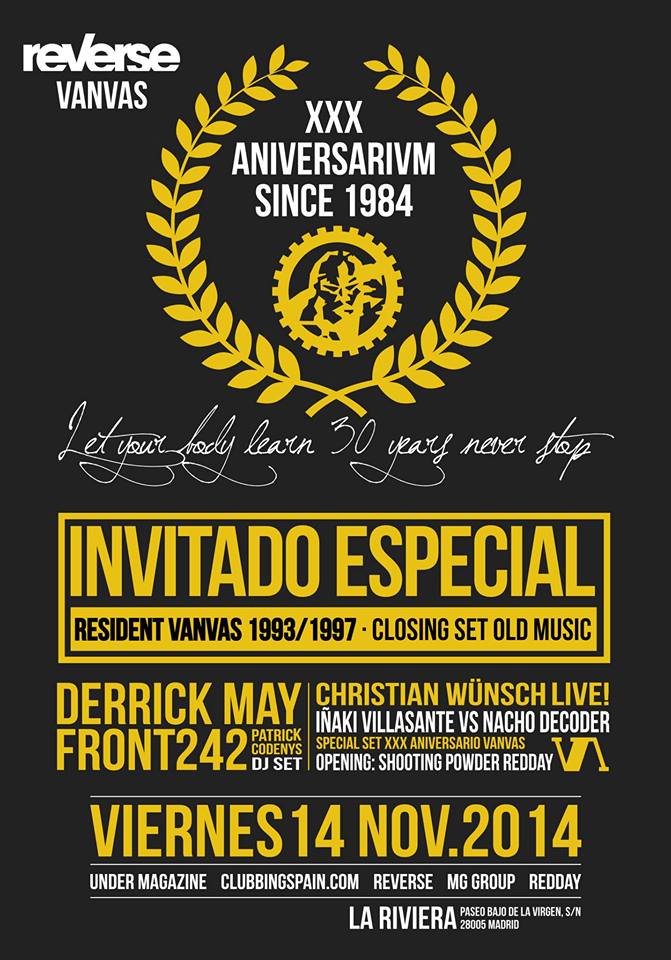 WarmUpCollectiv's tweet photo. Síguenos y RT para ganar 1 entrada individual para el aniversario de VANVAS en @thereverseworld este viernes ! http://t.co/SMlq2VJjrA