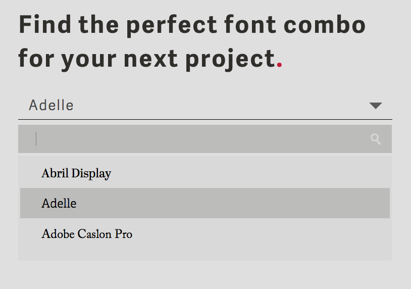 builtbykrit's tweet photo. Find the perfect #font match with #TypeGenius: http://t.co/Ryme2kgbY8 http://t.co/J2BKQEhlDr