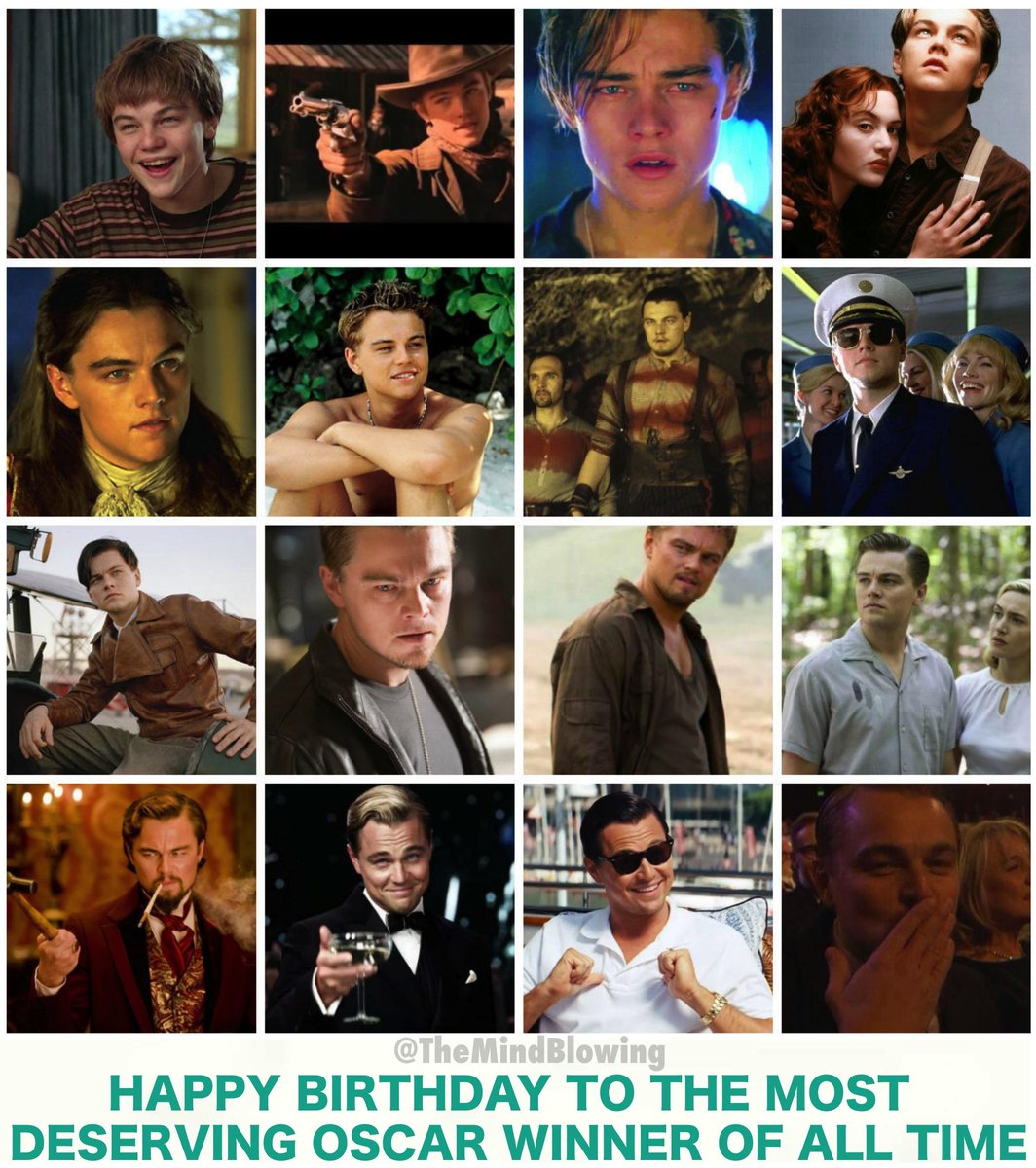 TheMindBlowing's tweet photo. Happy Birthday Leonardo DiCaprio - http://t.co/3OIBsryJoL