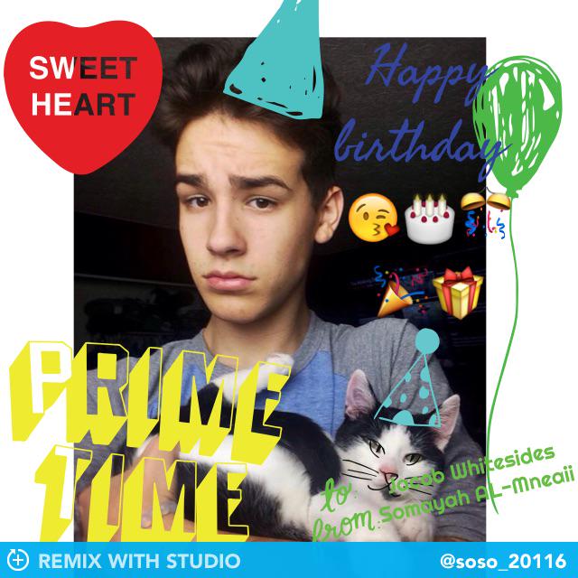 HAPPY BIRTHDAY TO JACOB WHITESIDES       -  
