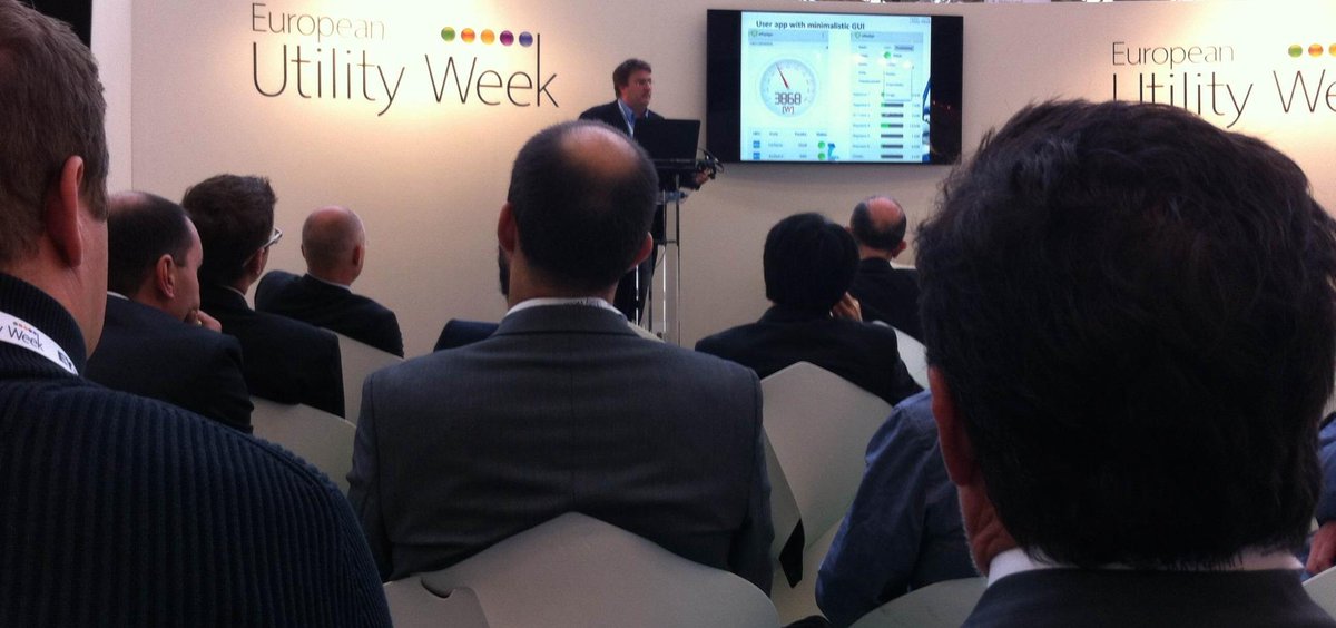 eBADGEfp7's tweet photo. eBADGE 1st Workshop in #EUW14 with @TelekomSlo @Cybergrid @RSE @VaasaETT here presenting on #HomeEnergyHub #Energy http://t.co/r90UAcM73B