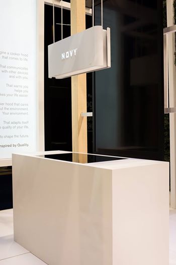Innovador prototipo que presento #novy en la feria Interieur 2014.
 Diseño,máxima tecnología e inspiración futurista.