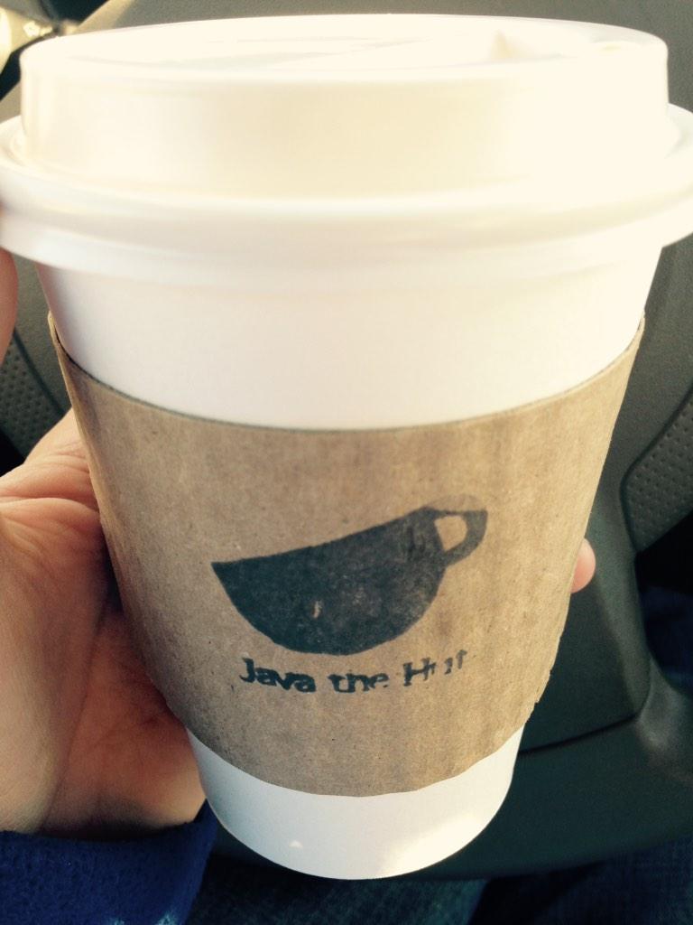 d_gil19's tweet image. A little pick me up to get my day started... 😏👌☕️ #javathehut #whitemocha #coffee