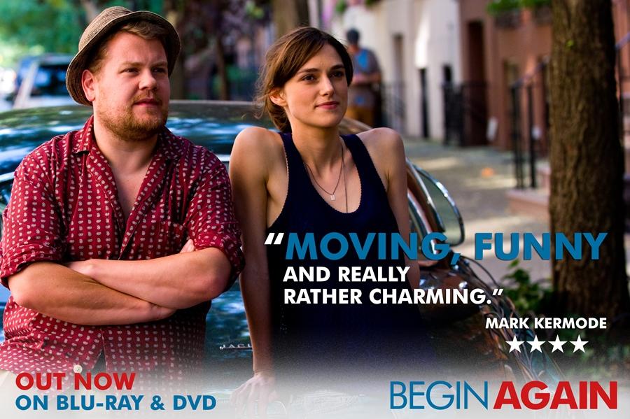 BeginAgainUK's tweet image. Fancy a funny Tuesday night? Try #BeginAgain. Works like a charm. 
On DVD &amp;amp; Blu-ray NOW: bit.ly/BuyBeginAgain
