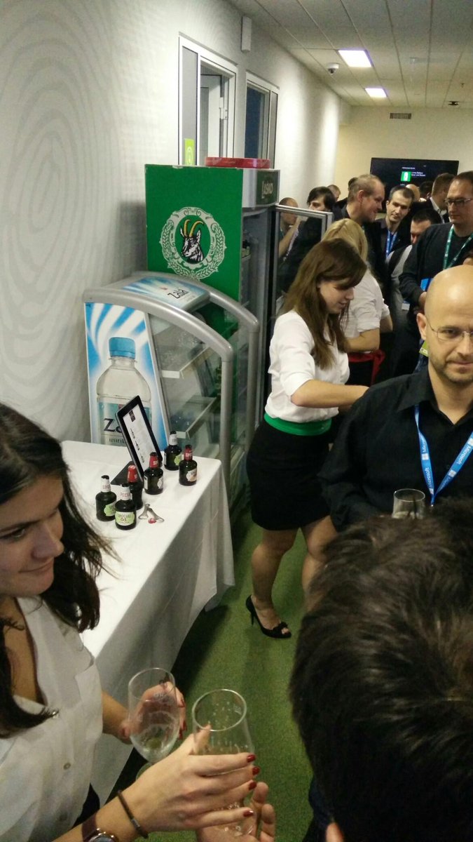 iztokX's tweet photo. the hladilnik  #techdaysslo http://t.co/7fG0d3chMb