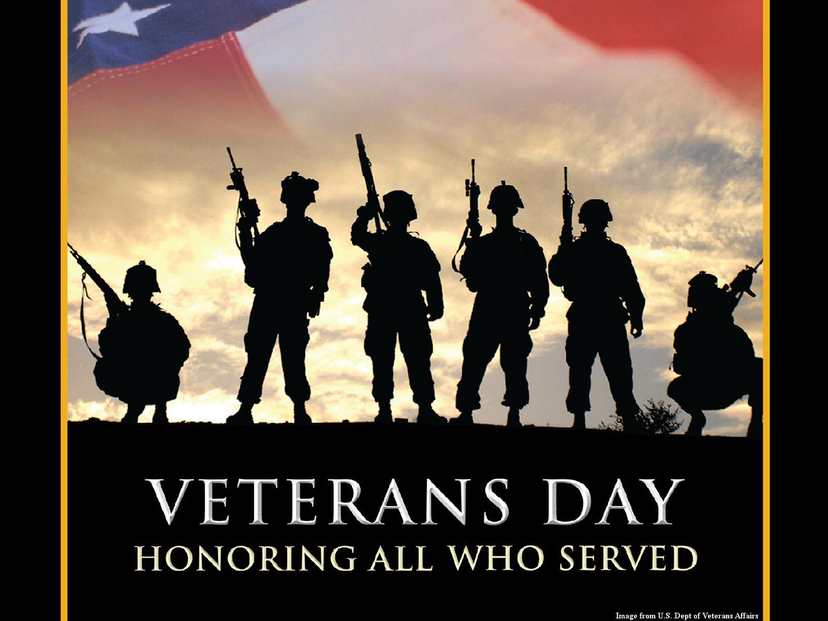In honor of #VeteransDay, to those who have served to keep us safe thank you.