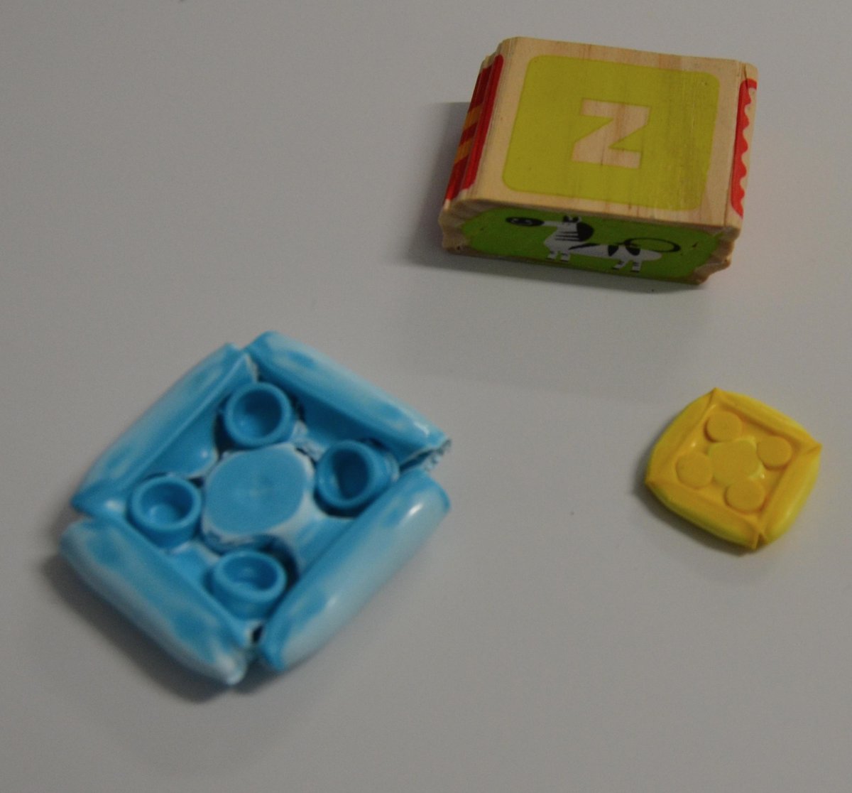 frankensoils's tweet photo. This is what Duplo, Lego, and alphabet blocks look like after strength testing. #laboratoryfun #engineering http://t.co/V2y7QrKdU5