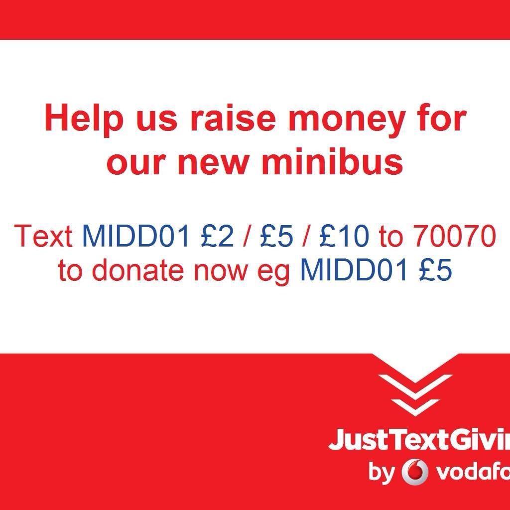 middletonselect's tweet photo. Help us raise money for our new minibus by texting 70070 with MIDD01 and your donation #teamselect #newminibus http://t.co/c70RwVrUvc