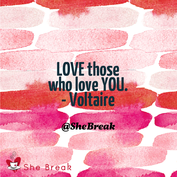 SheBreak's tweet photo. Love those who love you. - Voltaire  #dating #love #datingadvice #lovequotes #happyquotes http://t.co/2Y4MNME7Er