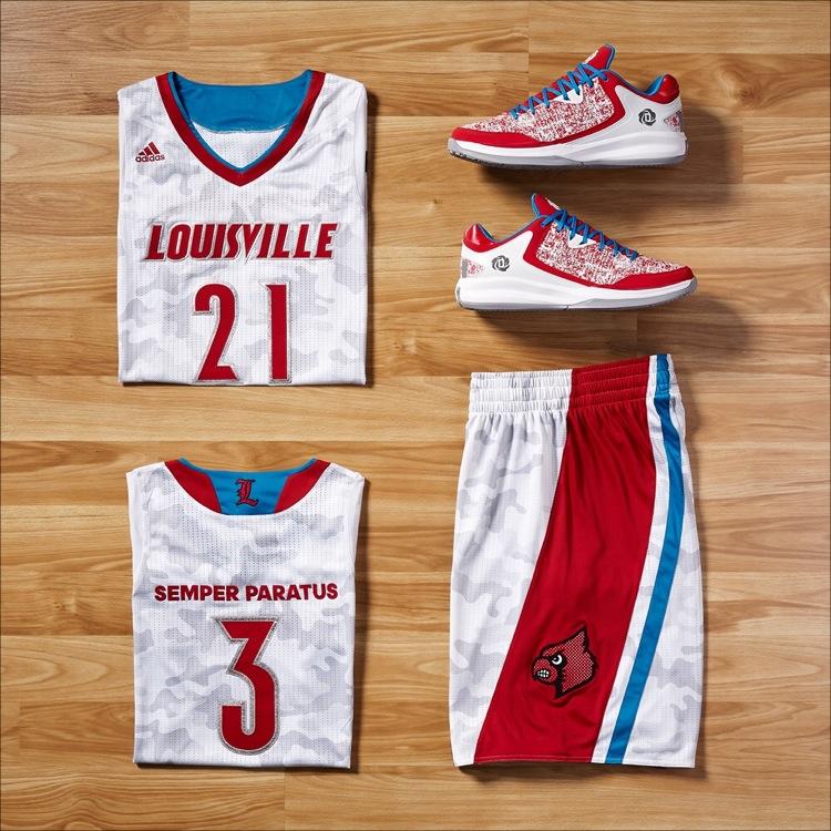 darrenrovell's tweet photo. Louisville jerseys for ESPN Armed Forces Classic on Friday http://t.co/XbxMU19iG6