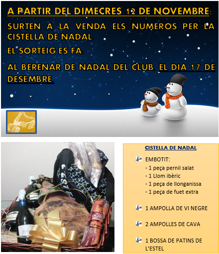 PASANTJUST's tweet photo. CISTELLA DE NADAL 2014 DEL PASANTJUST http://t.co/Hg8oJTF7RM