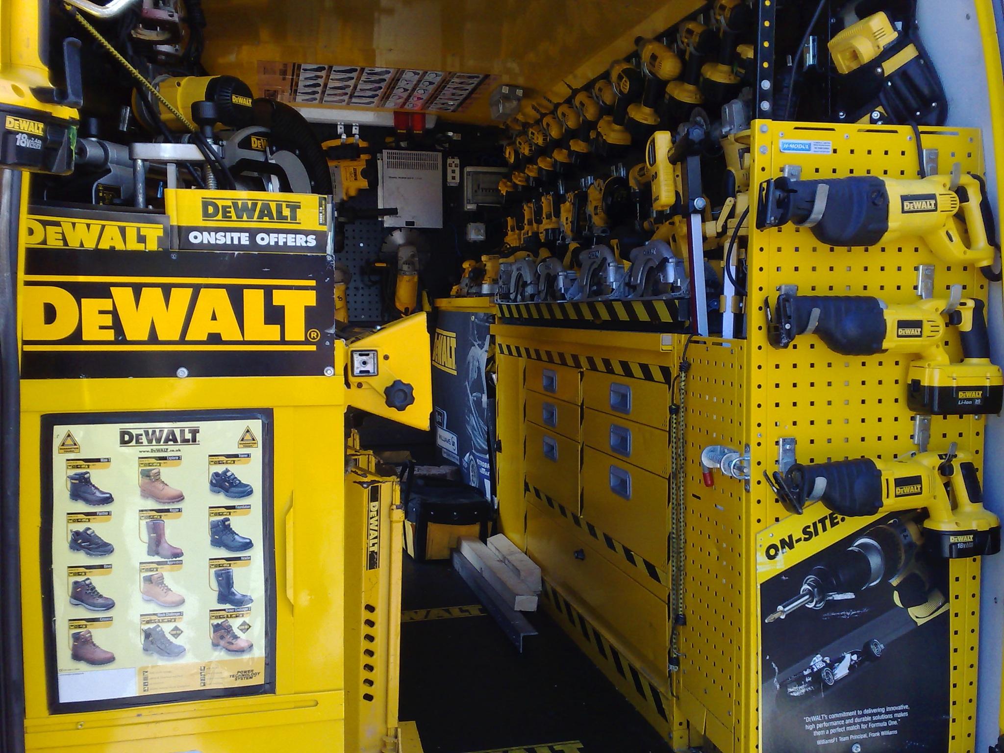 DEWALT UK Twitter: „You're given a empty van, 10 minutes and access the entire DEWALT tool inventory. What do choose? / Twitter