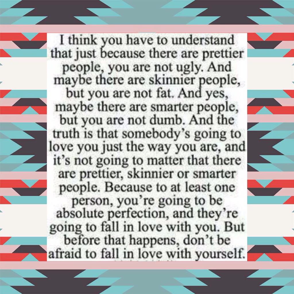 paugab4's tweet photo. “@CurvyBitchProbs: •• don't be afraid to fall in love with yourself •• http://t.co/iHLlhFaedr”