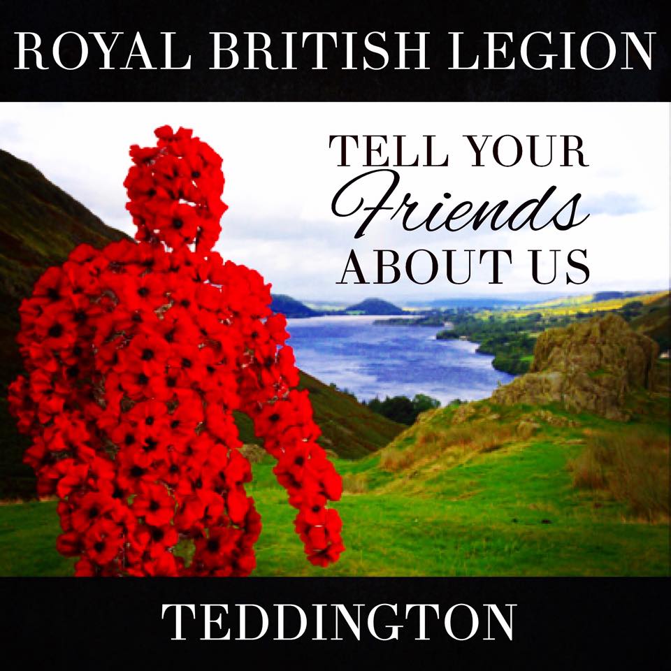 RBLTeddington's tweet photo. We always look to welcome new faces to the Teddington RBL family, so why not tell your friends about us! http://t.co/on1gBNPEB7