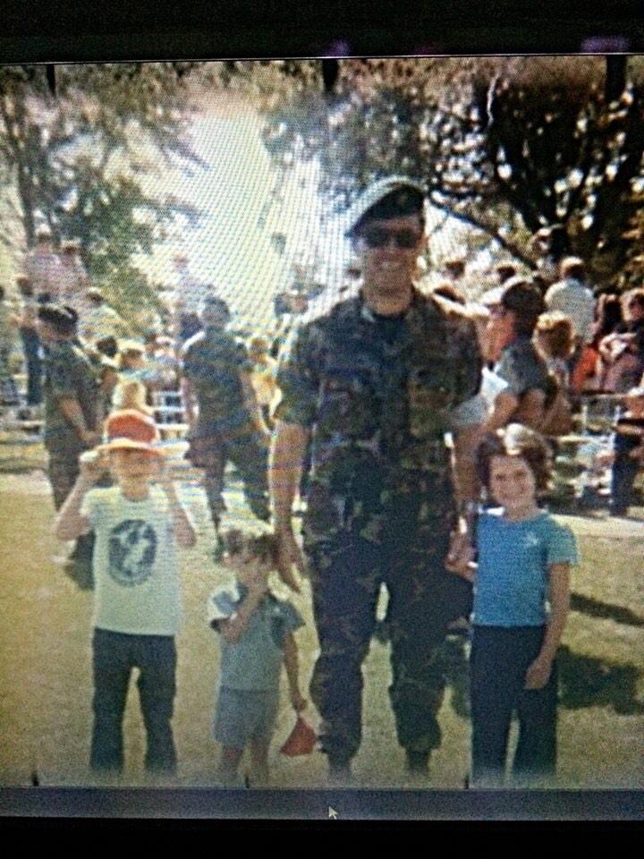 Happy #VeteransDays dad. #GreenBeret #SpecialForces #USArmy