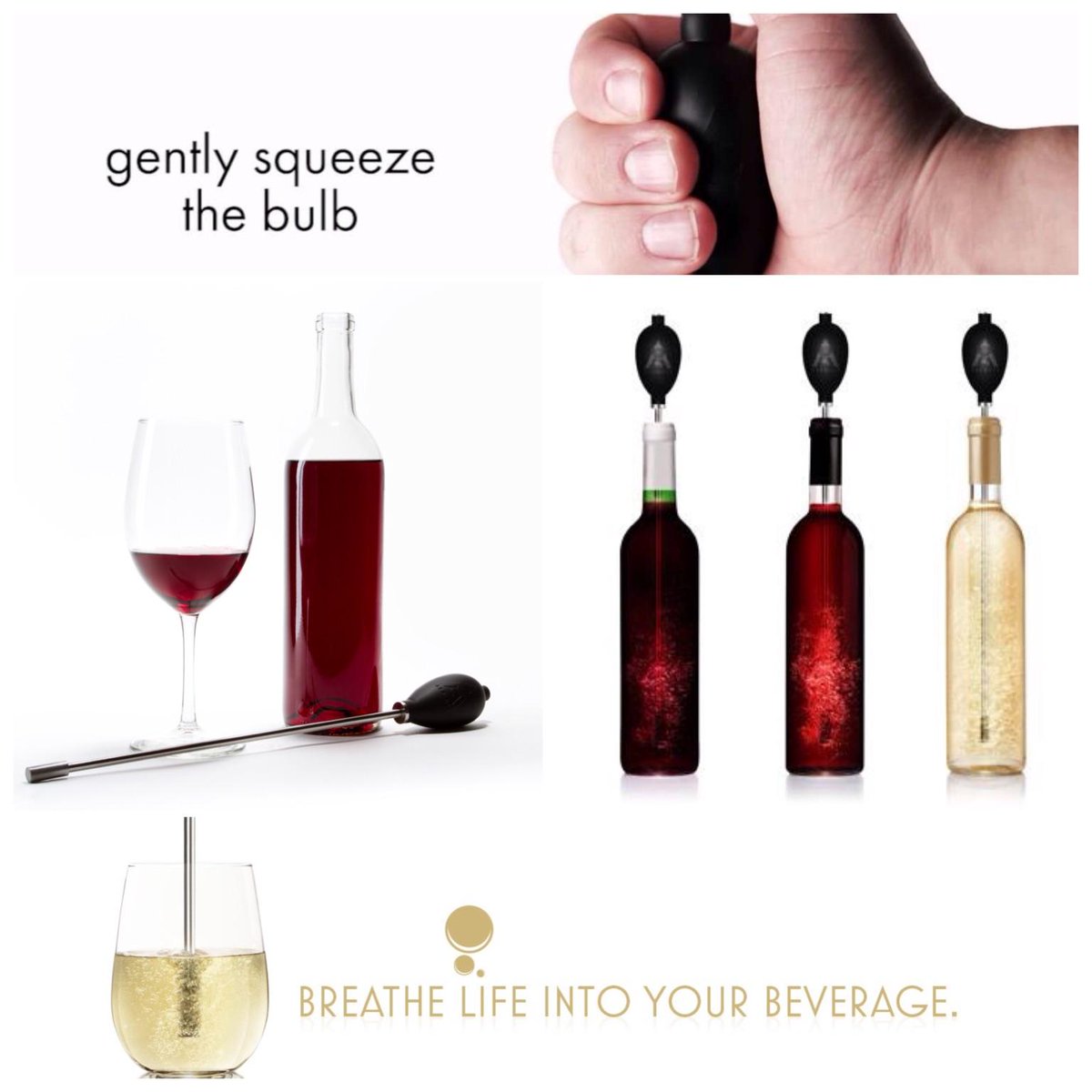 shoppartridge's tweet photo. Wine & Spirits Aerator. Aerate a whole bottle or just one glass. #thepartridgeberry #aermate #Christmasiscoming http://t.co/qht92yITQd