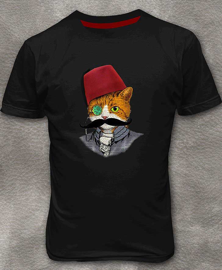 Armo_Sport's tweet photo. Mustache Pasha Cat Funny T-shirt 
Worldwide Shipping
Order Yours Now:http://t.co/ucGReLfWz7
#funny #christmasgifts http://t.co/XWxIxLB46H