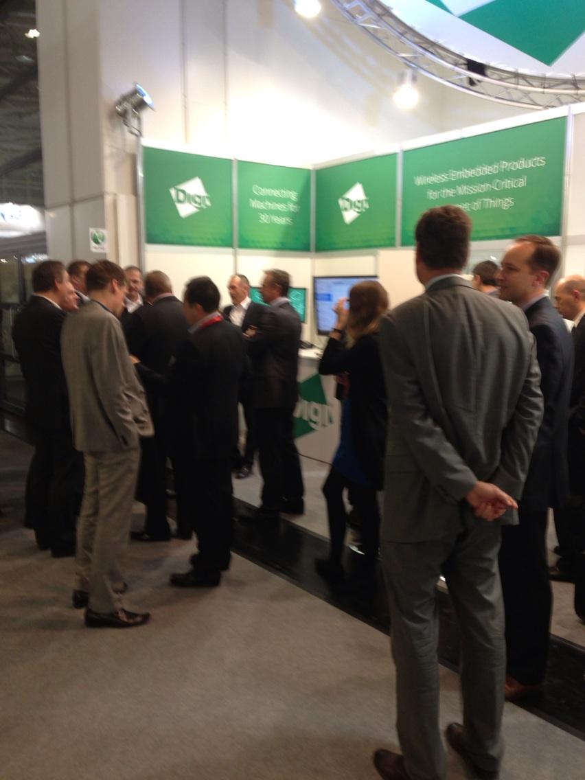 digidotcom's tweet image. Enjoying refreshments with #Digi partners and friends #electronica2014.