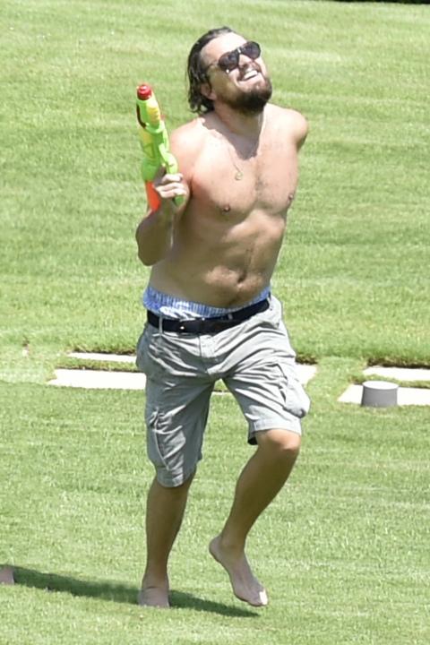 " Happy birthday Leonardo DiCaprio! I wish you at least 40moreyearsofdoingthis:  