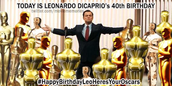 MOVIEMEMORlES's tweet photo. Retweet to give him an Oscars!
#HappyBirthdayLeoHeresYourOscars http://t.co/1DGJy8YrOP