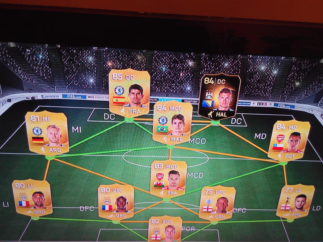 SorteosFuut's tweet photo. VENDO NUEVA PLANTILLA DE LA BARGLAYS!!!!! DZEKO IF, COSTA, ALEXIS... 40K NEGOCIABLES RT O MD!!!! http://t.co/7fpmwGojZX