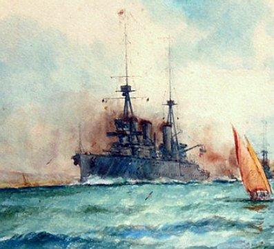 WielkaWojna's tweet photo. Adm.#Sturdee: #Invincible i #Inflexible już w morzu. #Churchill i #Fisher liczą, że wypełnimy obowiązek. #WielkaWojna http://t.co/Sil1njgFvV
