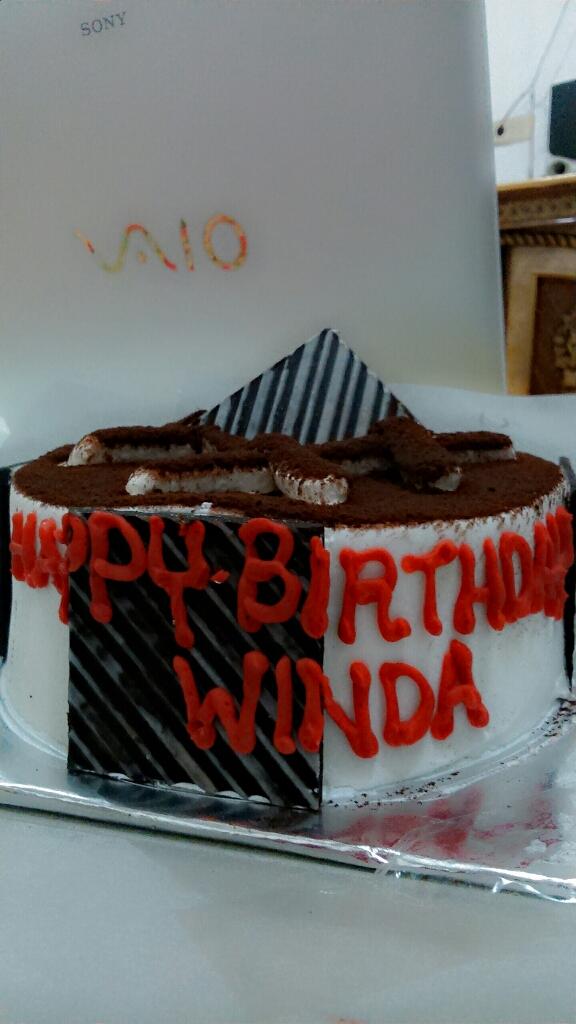 Birthdate surprise  From <a href="/NovaidaNurul/">Novaida Nurul Afifah</a> arigatou sista cantiiiik :*