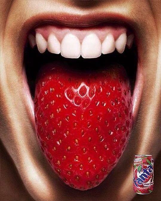 bigstuffsays's tweet photo. @Fanta_GB @FantaFun FYI, we're all about the RED! π #ads #graphic #fanta #funadvertising #creativeadvertising http://t.co/pYlsNfbgX7